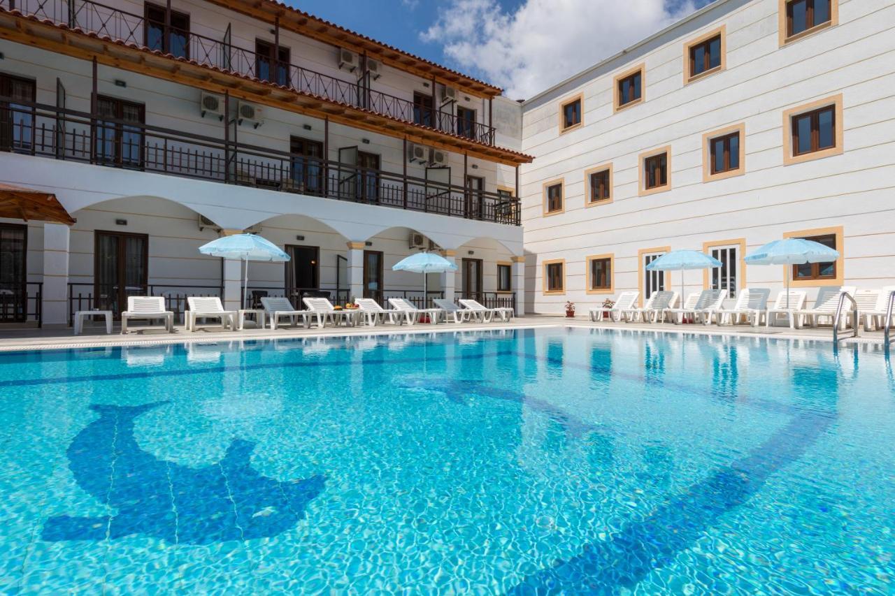 Lefkimi Hotel Kavos Bagian luar foto